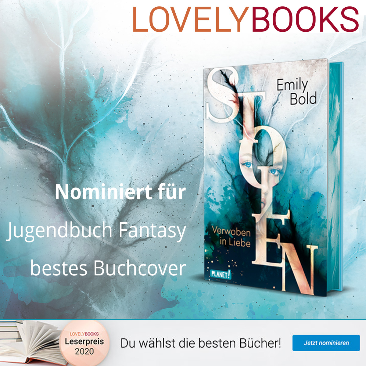 Nominierung Lovelybooks 2020